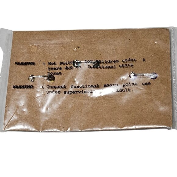 Tupperware Animal Pins Set Of 3 1993 Retro Collectible Purple Green Yellow Plast - Picture 4 of 5